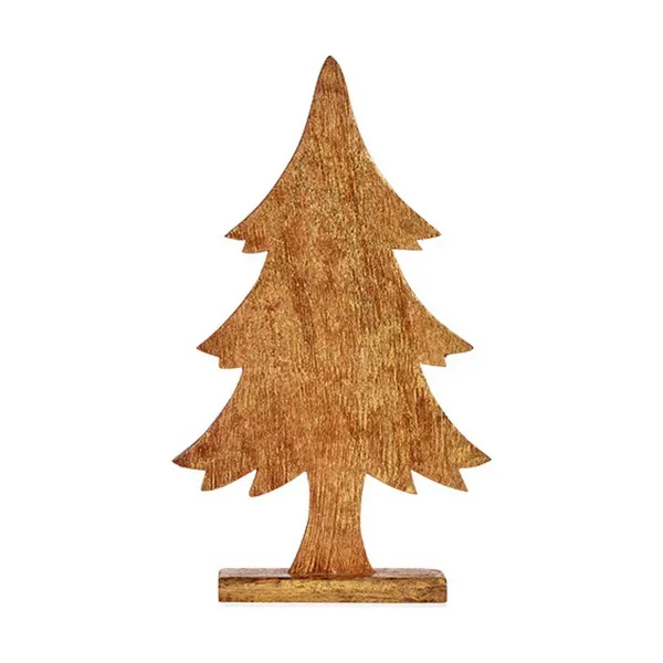 Новогодняя ёлка Krist+ Позолоченный Деревянный 5,1 x 49,5 x 25,5 cm
