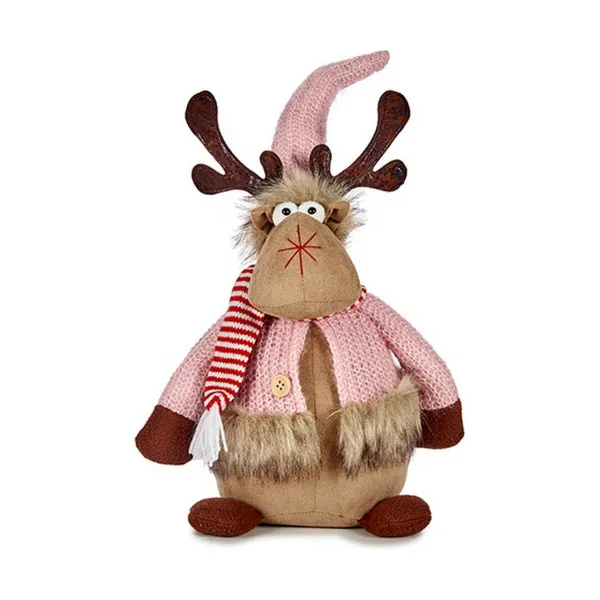 Рождественский олень Krist+ Коричневый Розовый 15 x 43 x 19 cm