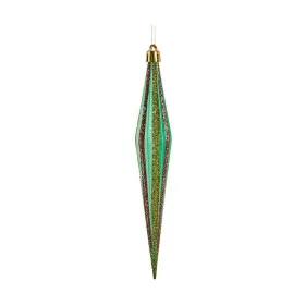 Новогоднее украшение Krist+ Красный Зеленый Позолоченный 3 x 8,5 x 19 cm Удлиненный