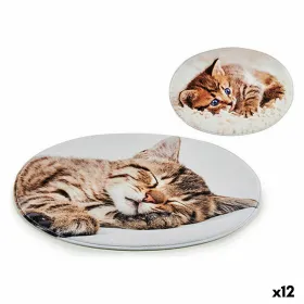 Carpet Mascow Grey 46 x 0,5 x 67 cm Cat (12 Units)