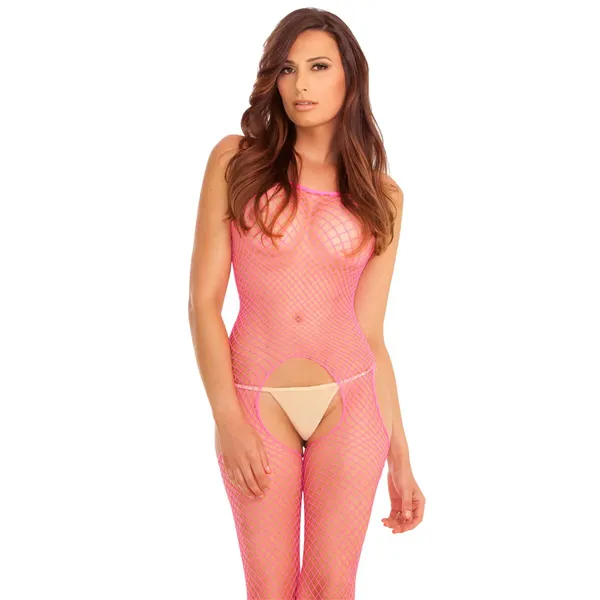 Bodystocking René Rofé Pink (One size)