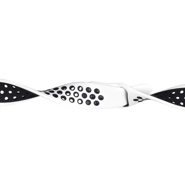 Crong Duo Sport - Apple Watch Band 44/45/46/49 mm (White/Black)