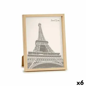 Фото рамка Gift Decor Коричневый Натуральный Пластик (6 штук)