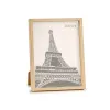 Photo frame Gift Decor Brown Natural Plastic (6 Units)