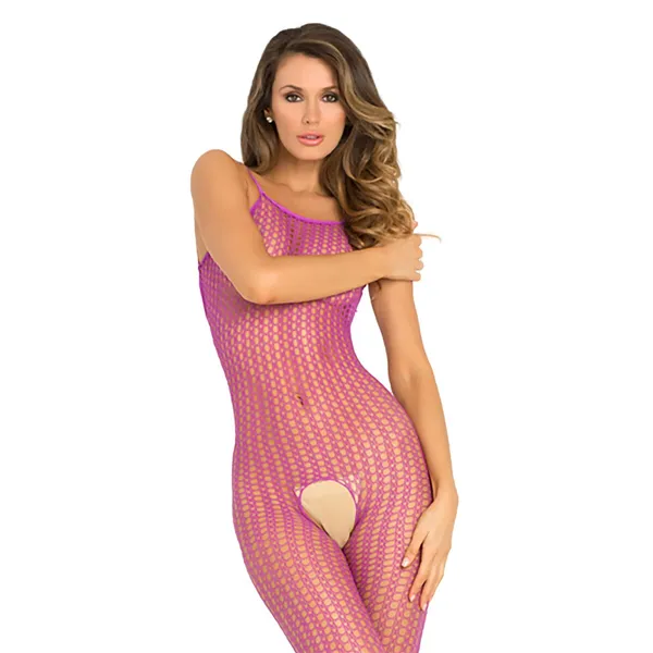 Bodystocking René Rofé Purple (One size)