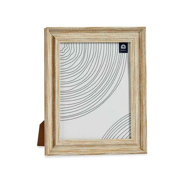 Фото рамка Gift Decor Коричневый Позолоченный Деревянный Стеклянный Пластик (6 штук)