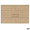 Kilimas Kinvara Healthy Food Rusvai gelsva 40 x 1 x 60 cm 40 x 0,05 x 60 cm (24 vnt.)