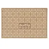 Carpet Kinvara Healthy Food Beige 40 x 1 x 60 cm 40 x 0,05 x 60 cm (24 Units)