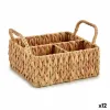 Universalus dėklas Gift Decor Ruda Metalinis Vandens hiacintas 20,5 x 16 x 31 cm 30,5 x 16 x 20 cm 27,5 x 17 x 20,5 cm (12 vnt.)