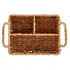 Universalus dėklas Gift Decor Ruda Metalinis Vandens hiacintas 20,5 x 16 x 31 cm 30,5 x 16 x 20 cm 27,5 x 17 x 20,5 cm (12 vnt.)