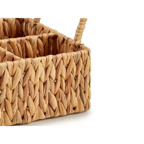 Daudzfunkcionāls Organizators Gift Decor Brūns Metāls Ūdens hiacinte 20,5 x 16 x 31 cm 30,5 x 16 x 20 cm 27,5 x 17 x 20,5 cm (12