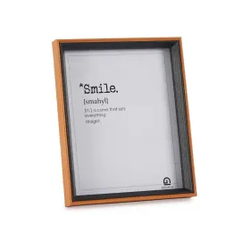 Фото рамка Gift Decor Коричневый Чёрный Стеклянный Деревянный MDF (6 штук)