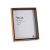 Фото рамка Gift Decor Коричневый Чёрный Стеклянный Деревянный MDF (6 штук)
