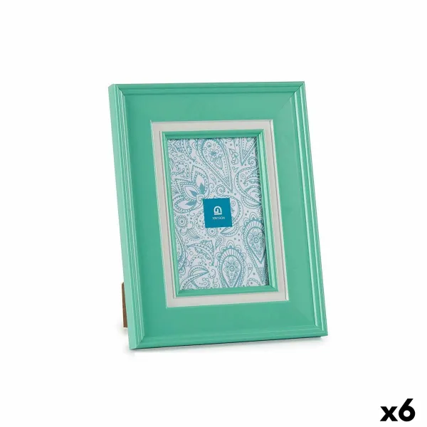 Kuvakehys Gift Decor Vihreä Kristalli Muovinen (6 osaa)