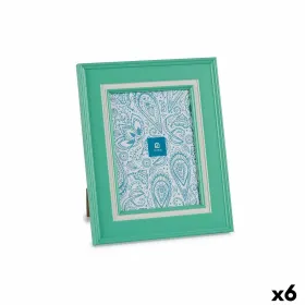 Фото рамка Gift Decor Зеленый Стеклянный Пластик (6 штук)