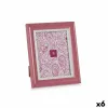 Фото рамка Gift Decor Розовый Стеклянный Пластик (6 штук)