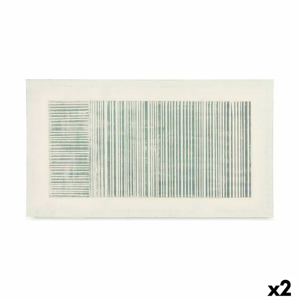 Полотно Gift Decor Синий Белый Лучи С облегчением 110 x 60 x 2,5 cm (2 штук)