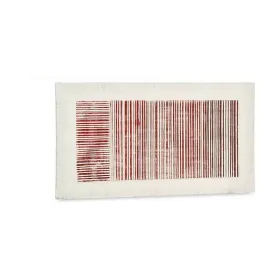 Drobė Gift Decor Balta Rožinė Dryžiai Su palengvėjimu 110 x 60 x 2,5 cm (2 vnt.)
