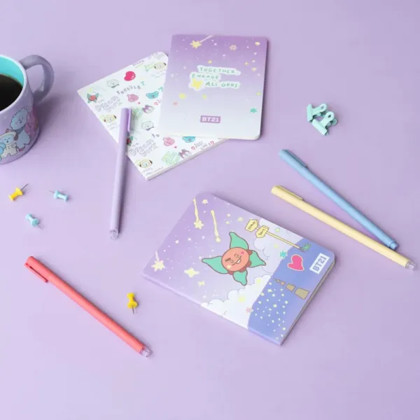 BT21 - Set of A6 SHOOKY notebooks (3 pieces)