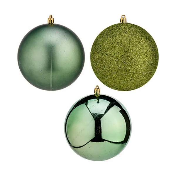 Set of Christmas balls Krist+ Green (4 Units)