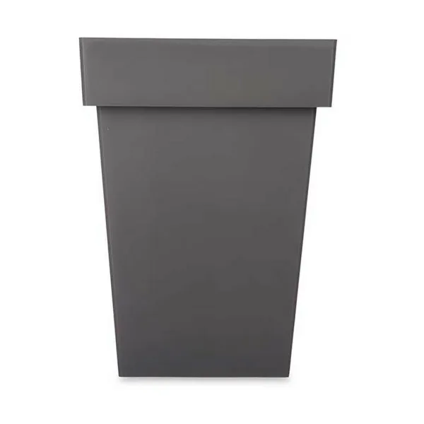 Self-watering flowerpot Ibergarden Grey Plastic 37 x 51 x 37 cm (6 Units)