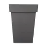 Self-watering flowerpot Ibergarden Grey Plastic 37 x 51 x 37 cm (6 Units)