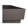 Self-watering flowerpot Ibergarden Grey Plastic 37 x 51 x 37 cm (6 Units)