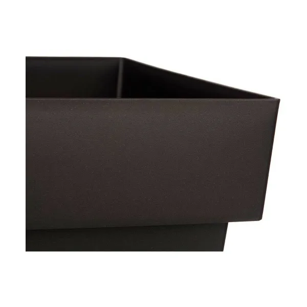 Vazonas su automatiniu drėkinimu Ibergarden Antracito Plastmasinis 37 x 51 x 37 cm (6 vnt.)
