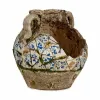 Decorative Garden Figure Ibergarden Polyresin Vase 28,5 x 28 x 28,5 cm (2 Units)
