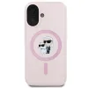 Karl Lagerfeld Silicone Karl & Choupette Ring MagSafe - Case iPhone 16 Plus (pink)