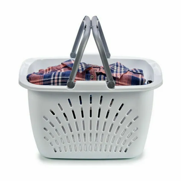 Laundry Basket Stefanplast Brown Plastic 18 L 39 x 21,5 x 39 cm With handles (30 Units)