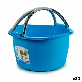 Корзина для белья Stefanplast Синий Белый Коричневый Зеленый Пластик 16 L 39 x 22 x 39 cm С ручками (30 штук)