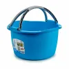 Veļas Grozs Stefanplast Zils Balts Brūns Zaļš Plastmasa 16 L 39 x 22 x 39 cm Ar rokturiem (30 gb.)