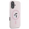 Karl Lagerfeld Silicone Karl & Choupette Ring MagSafe - Case iPhone 16 Plus (pink)