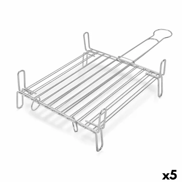 Grilius La Dehesa Cinkuotas plienas 30 x 30 cm 32 x 16,5 x 57,5 cm Dvigubas (5 vnt.)