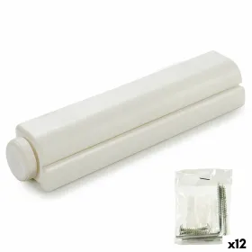 Pesunöör Kipit Valge Nailon polüpropüleen 34,5 x 6 x 6 cm Pikendatav (12 Ühikut)