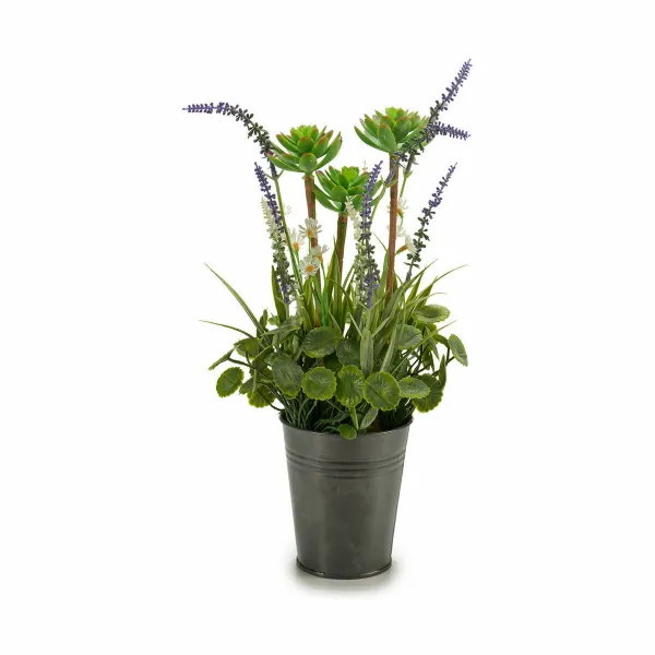 Dekoratīvs Augs Ibergarden Metāls Plastmasa Lavanda 13 x 40 x 13 cm (12 gb.)