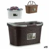 Корзина для белья Stefanplast Elegance Пластик 35 L 57,5 x 29 x 36,5 cm (15 штук)
