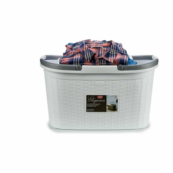 Корзина для белья Stefanplast Elegance Пластик 35 L 57,5 x 29 x 36,5 cm (15 штук)