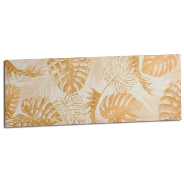 Полотно Gift Decor Позолоченный Лист растения 90 x 30 x 1,5 cm (12 штук)