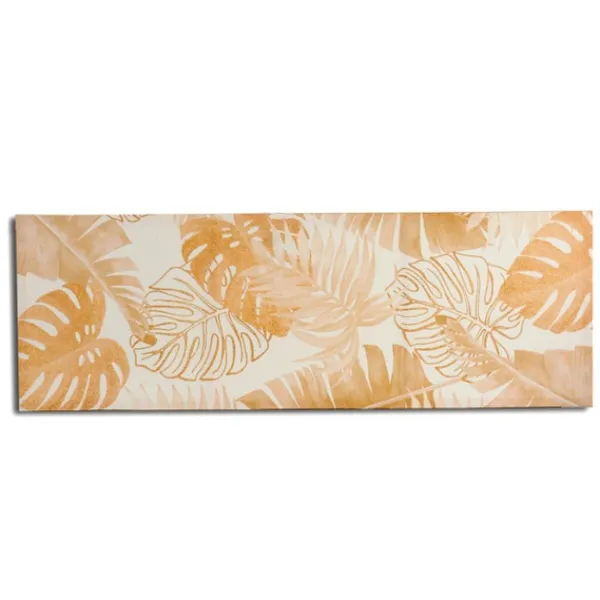 Полотно Gift Decor Позолоченный Лист растения 135 x 45 x 1,5 cm (6 штук)