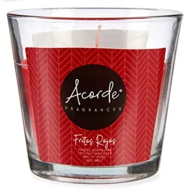Scented Candle Acorde Red fruits 120 g (12 Units)