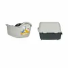 Cat Litter Box Stefanplast Anthracite Light grey Plastic 56,5 x 39,5 x 39 cm 39 x 29,5 x 56,5 cm 39 x 39,5 x 56,5 cm (20 Units)