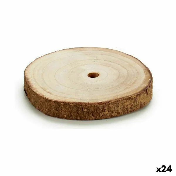 Декоративный ствол Gift Decor Коричневый 16 x 2 x 16 cm (24 штук)