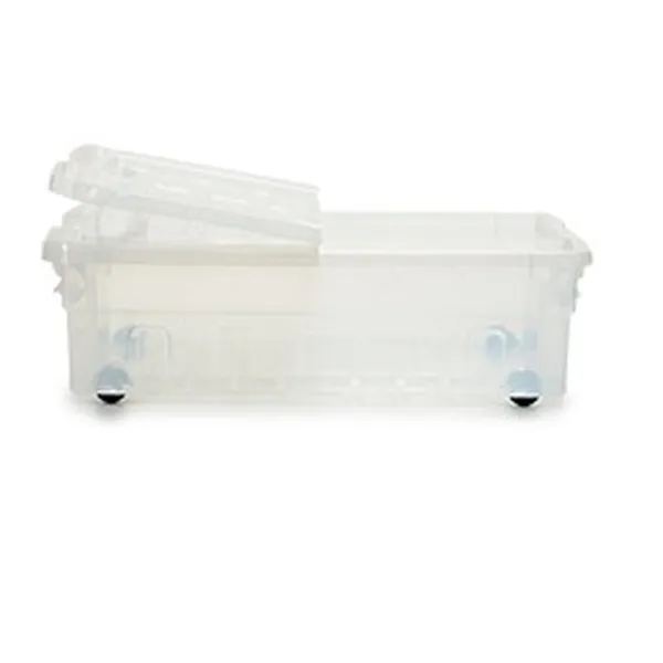 Коробка для хранения с колесами 30 L 40 x 18 x 59,5 cm (14 штук)