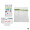 Wash Bag Yellow Multicolour Plastic 19 x 31 x 2,5 cm 19 x 31 x 4,5 cm 19 x 31,5 x 4,5 cm Washing machine (12 Units)
