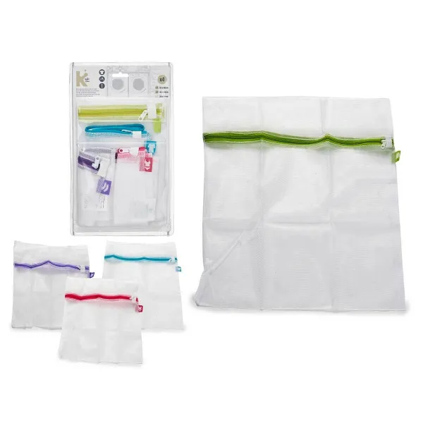 Wash Bag Yellow Multicolour Plastic 19 x 31 x 2,5 cm 19 x 31 x 4,5 cm 19 x 31,5 x 4,5 cm Washing machine (12 Units)