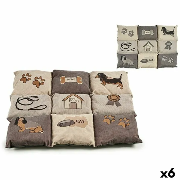 Кровать для собаки Mascow 56 x 7,5 x 80 cm Домашние животные (6 штук)