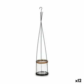 Žvakidė Ibergarden Metalinis Stiklas 15,5 x 85,5 x 15,5 cm (12 vnt.)