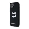 Karl Lagerfeld Silicone Choupette Head MagSafe - iPhone 15 Plus / 14 Plus Case (black)